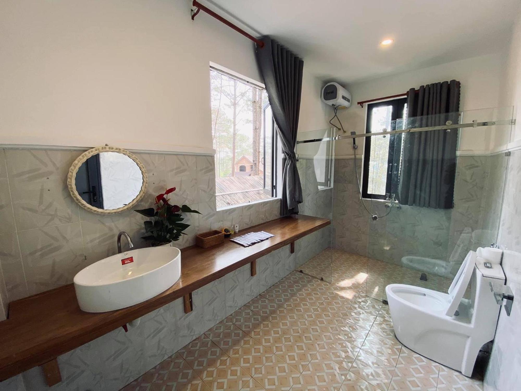 S'Nghe Homestay Mang Den Kon Von Kla Exterior photo